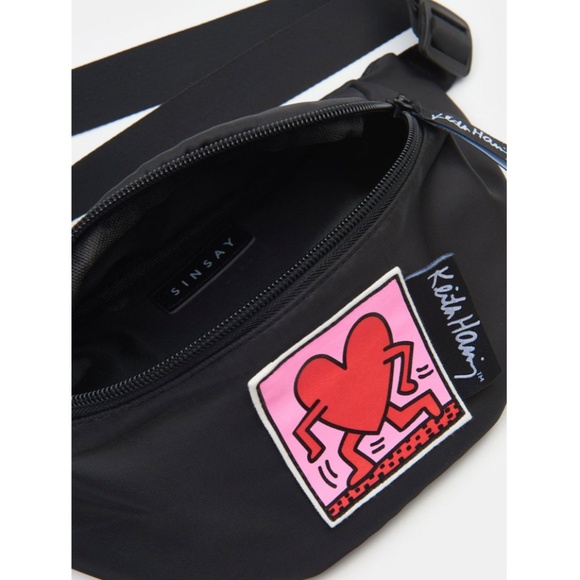 Keith Haring Fanny Pack Black Licensed Product NEW - Picture 4 of 5
